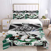 Dallas Stars Tampa Bay Lightning Hockey League 3D Printed Duvet Cover Quilt Cover Pillowcase Bedding Set Bed Linen Home Decor